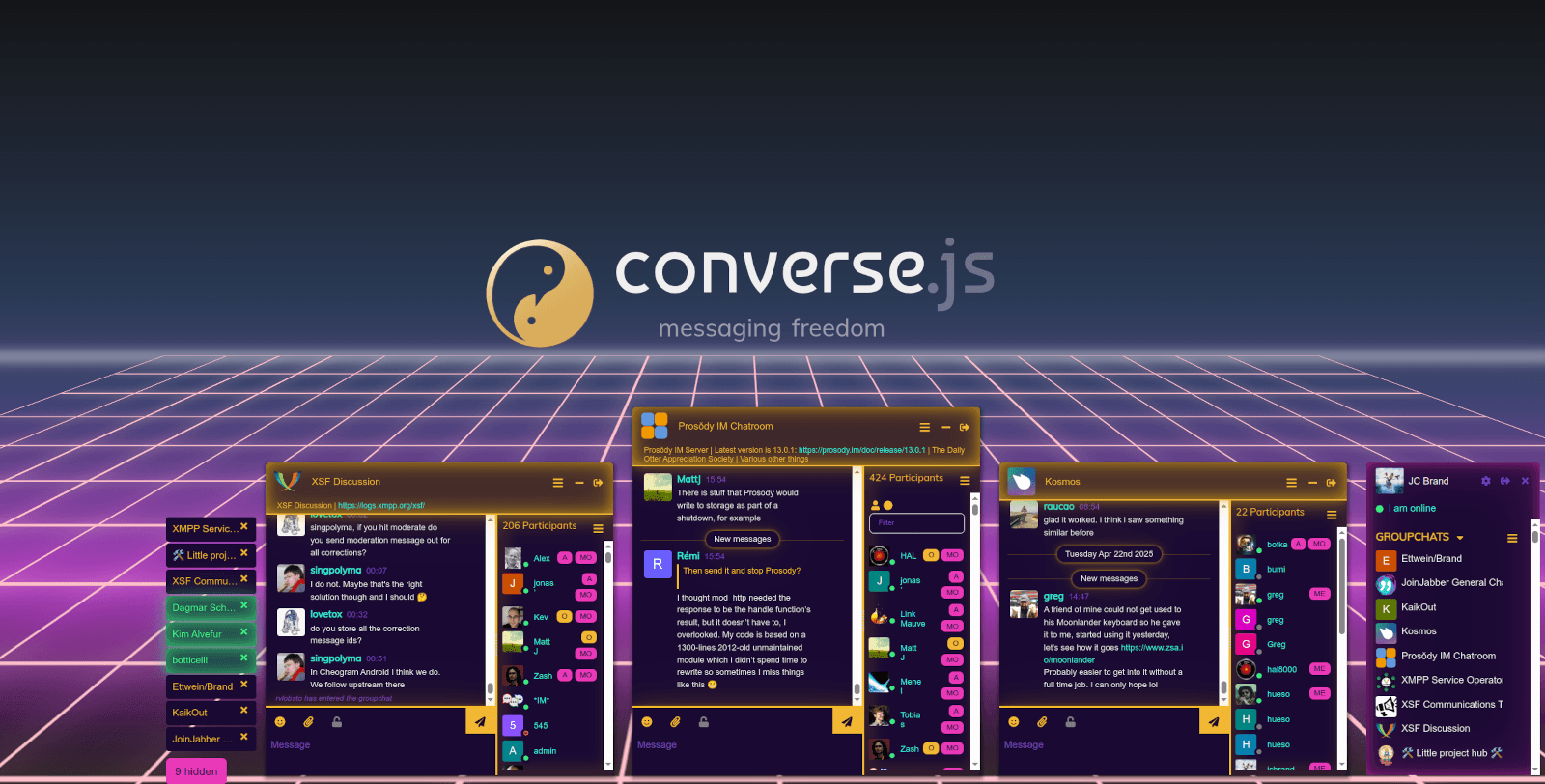 Converse.js screenshot 1