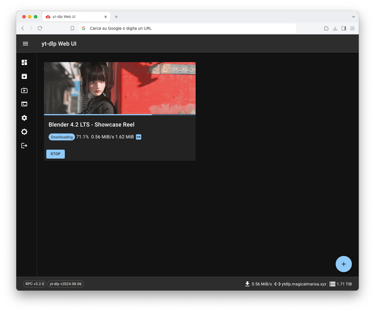 yt-dlp Web UI thumbnail 3