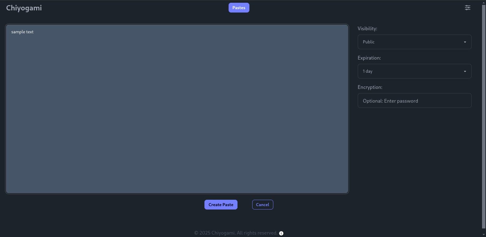 Chiyogami screenshot 1