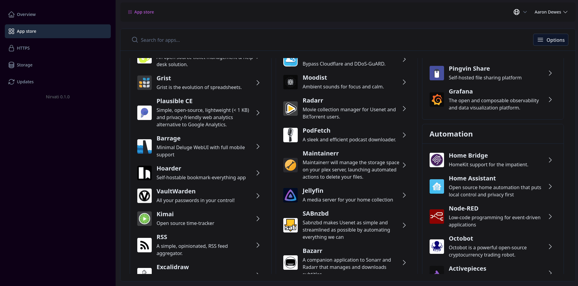 Nirvati screenshot 1