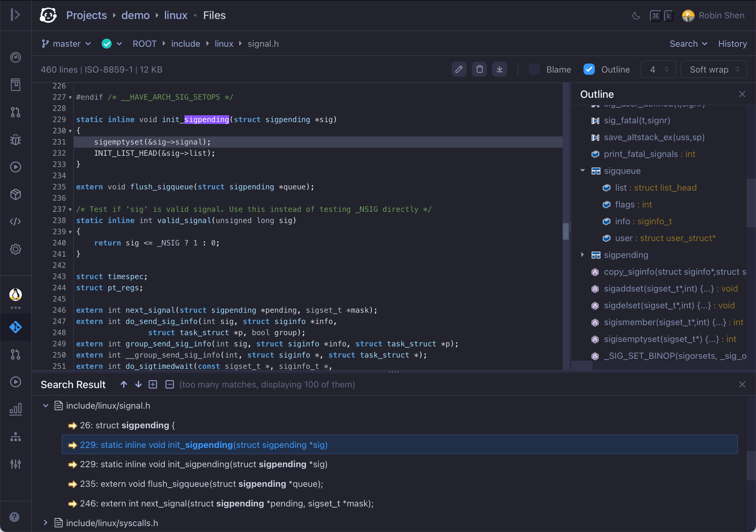 OneDev screenshot 1