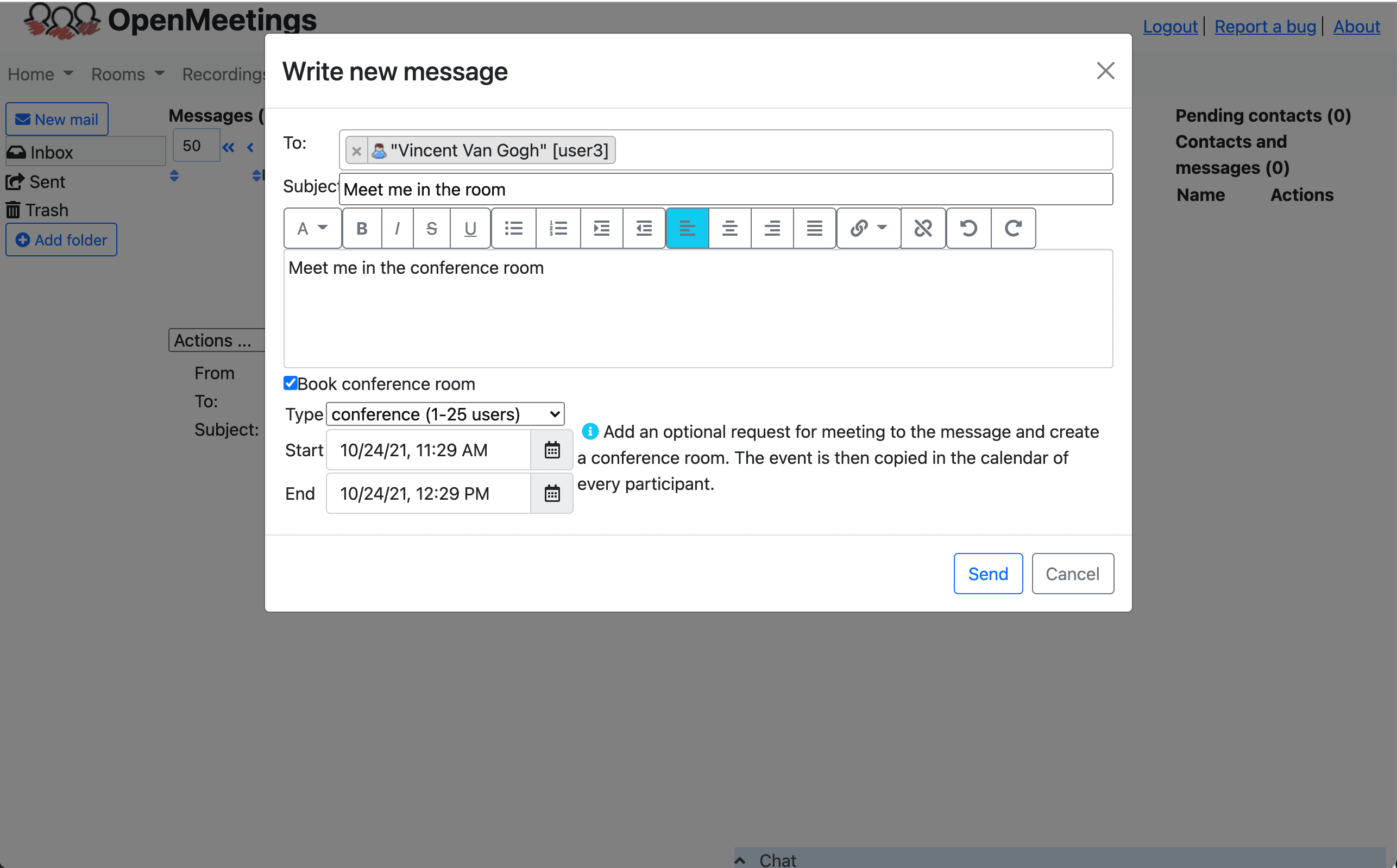 Apache OpenMeetings thumbnail 5