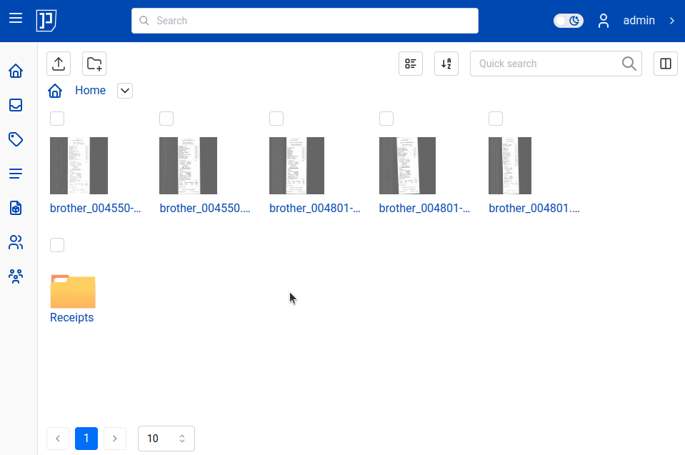 Papermerge screenshot