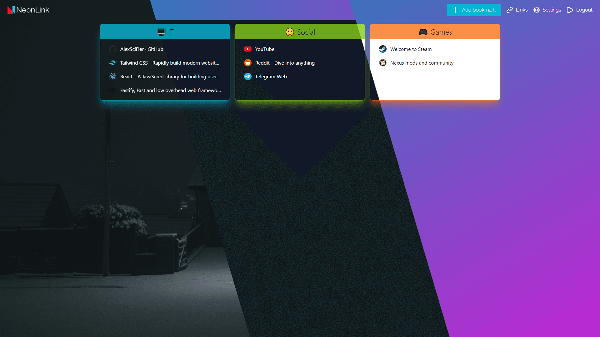 NeonLink screenshot 1