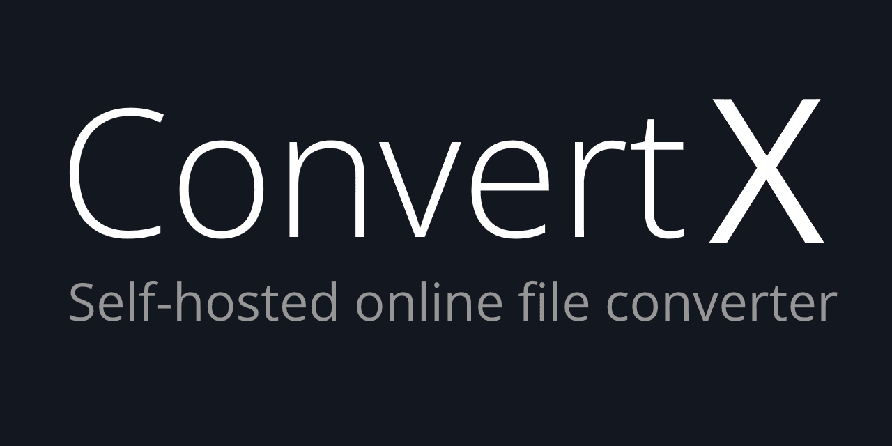 ConvertX screenshot 1
