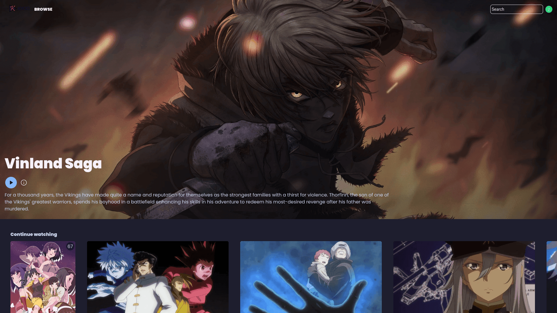 Kyoo screenshot 1