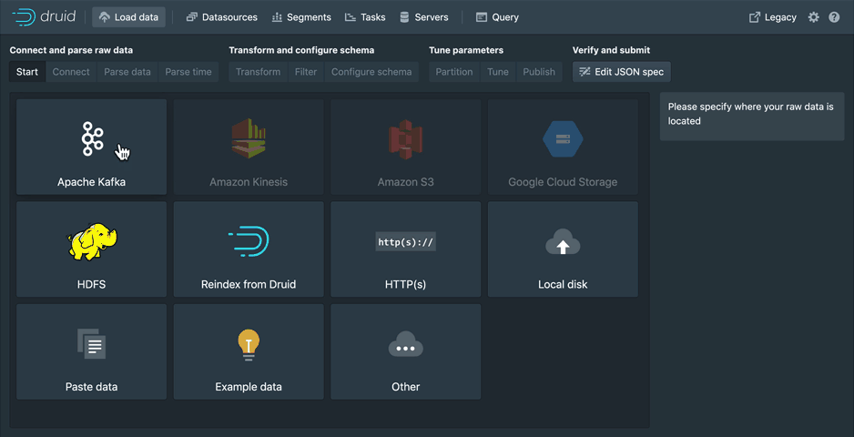 Apache Druid screenshot 1