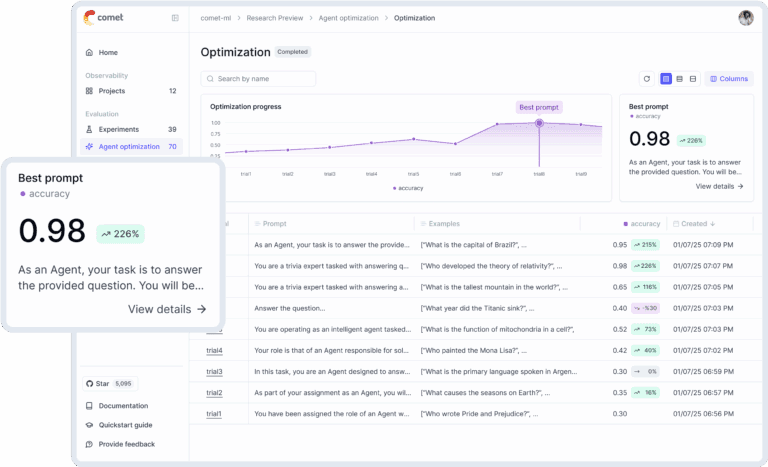 Opik screenshot 1