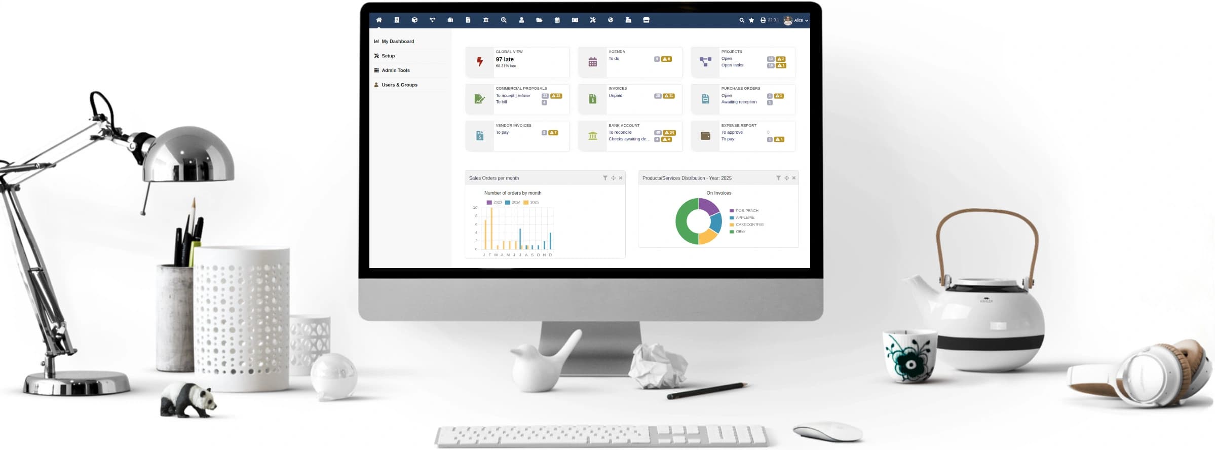 Dolibarr screenshot 1