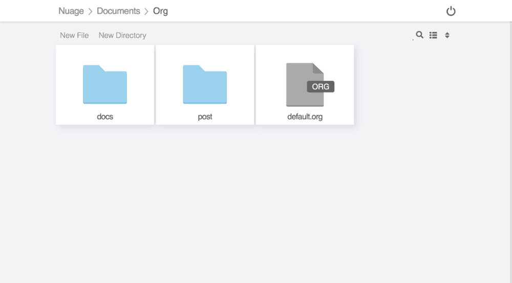 Filestash screenshot 1