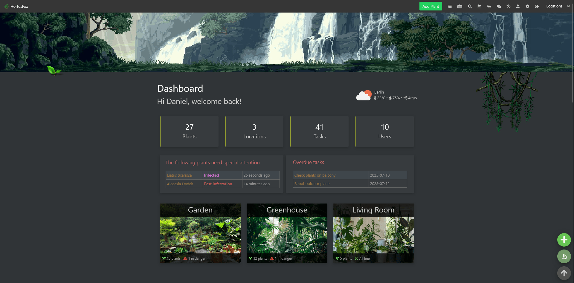 HortusFox screenshot 1