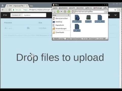 IFM - improved file manager screenshot