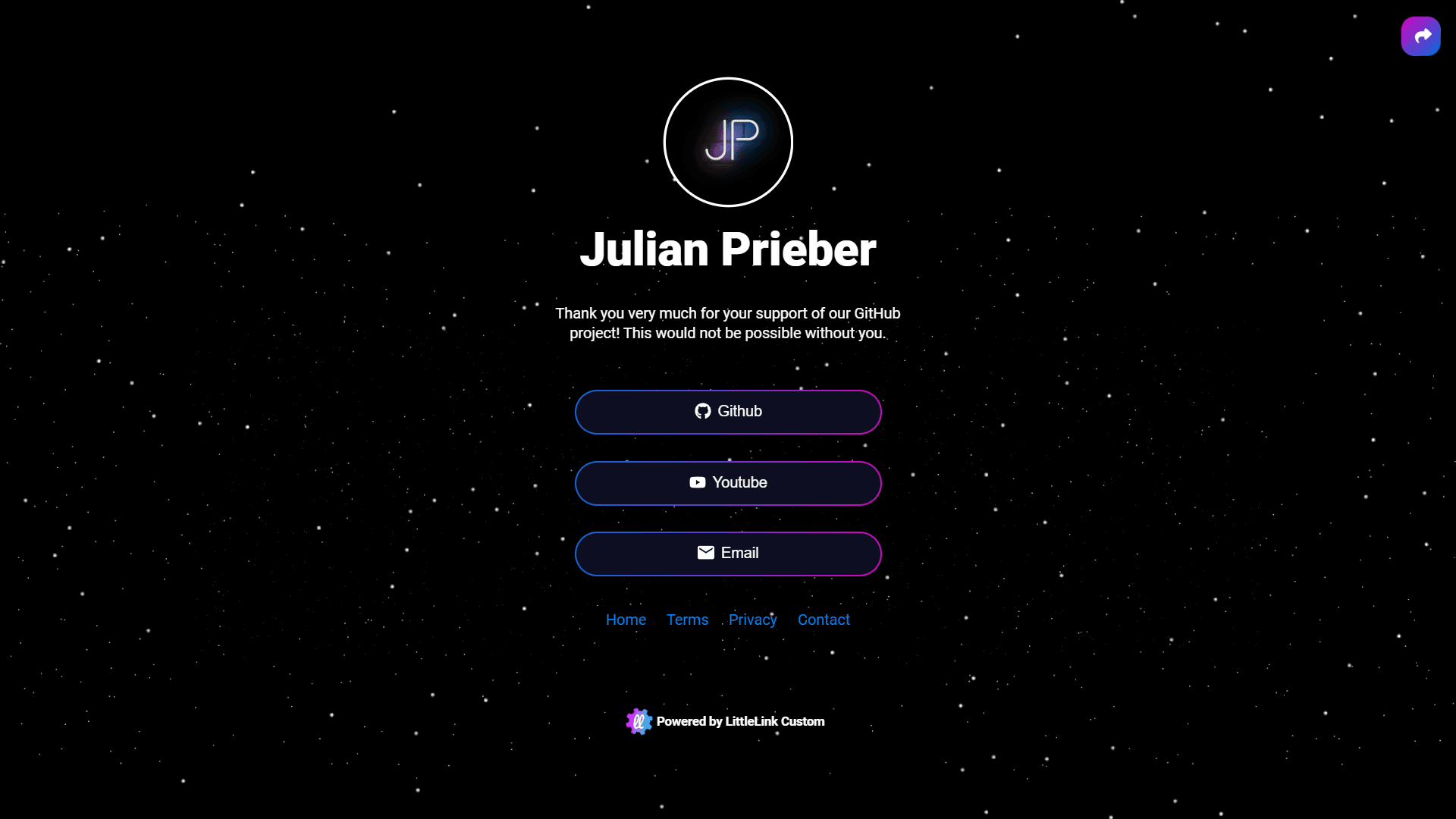 LinkStack screenshot 1