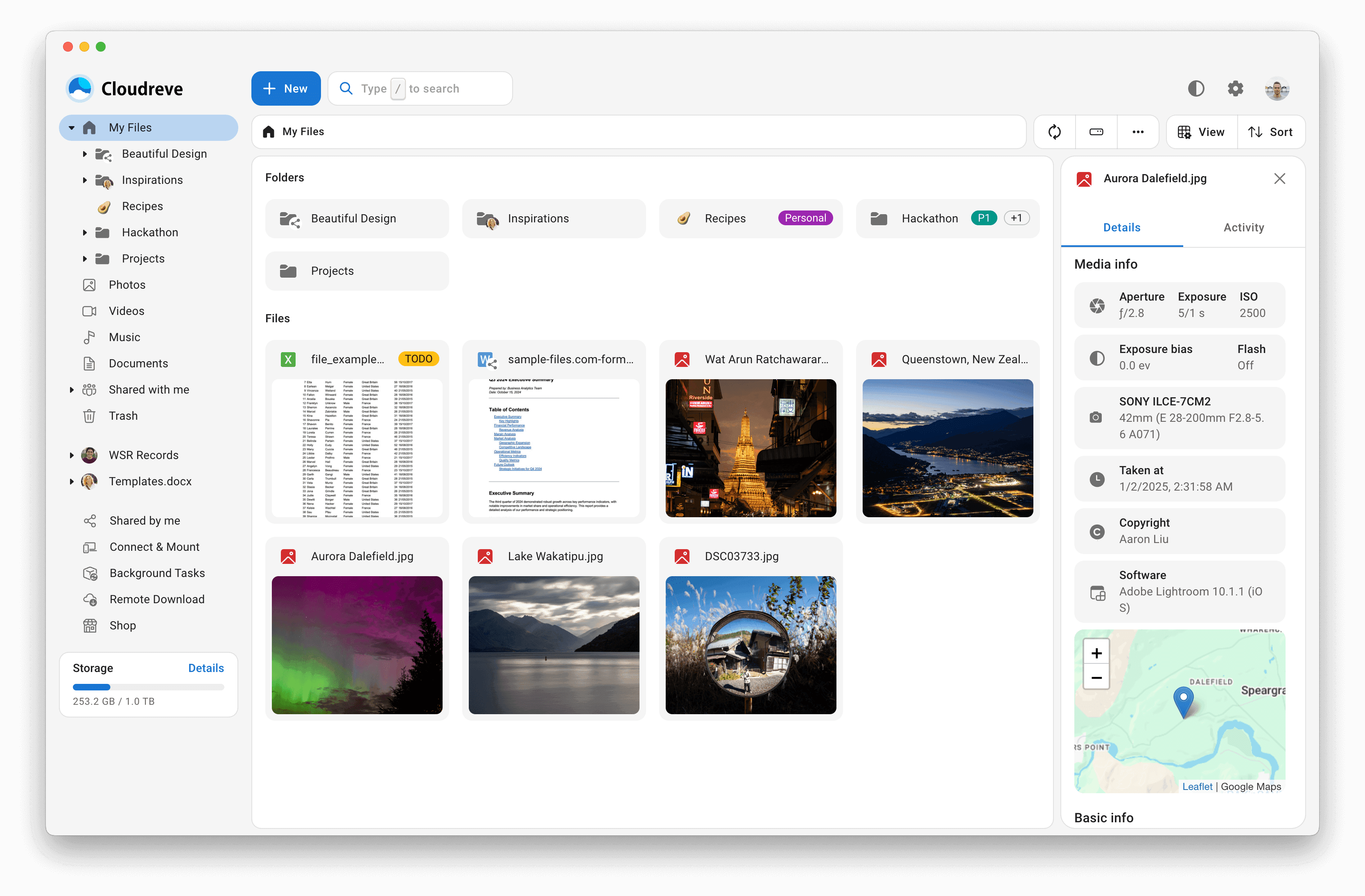 Cloudreve screenshot