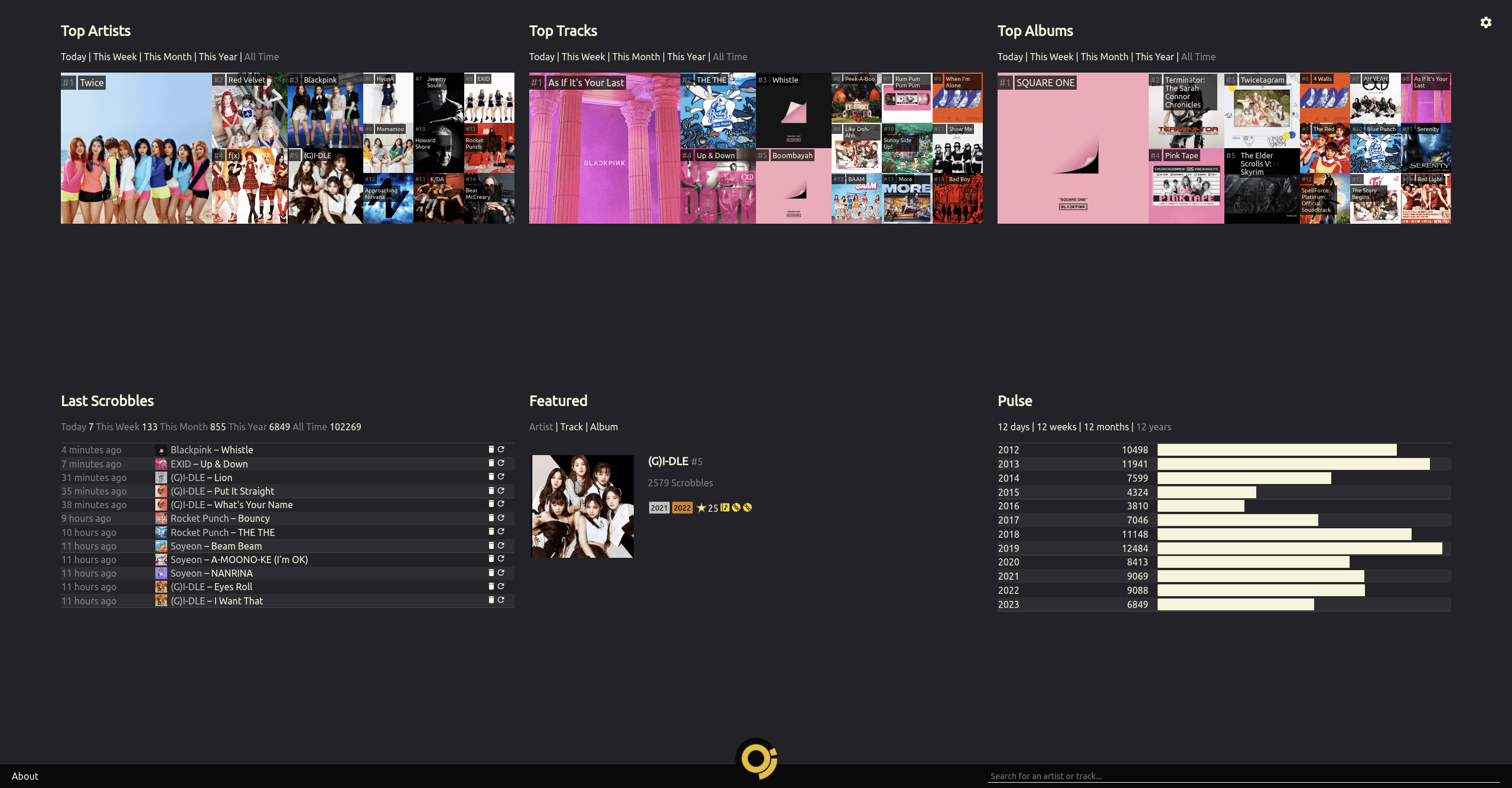 Maloja screenshot