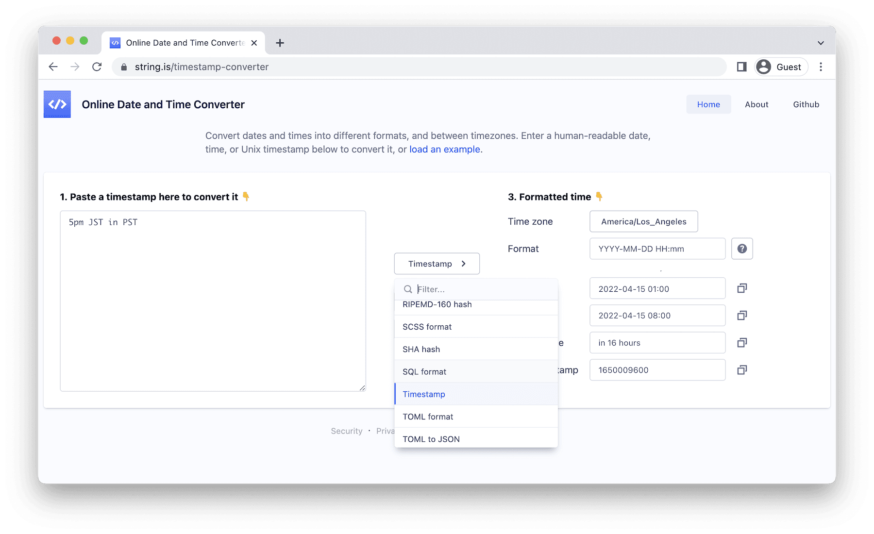string.is screenshot